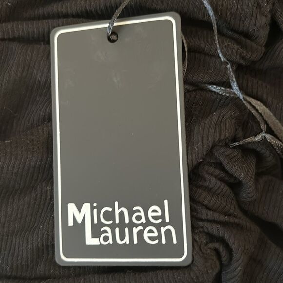 REVOLVE - Michael Lauren Reginald Ruched Top Ribbed Long Sleeves - NWT - Picture 5 of 7